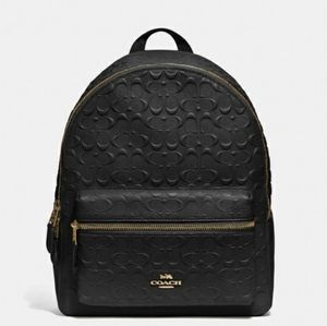 COACH Medium Charlie Backpack In Signature Leather